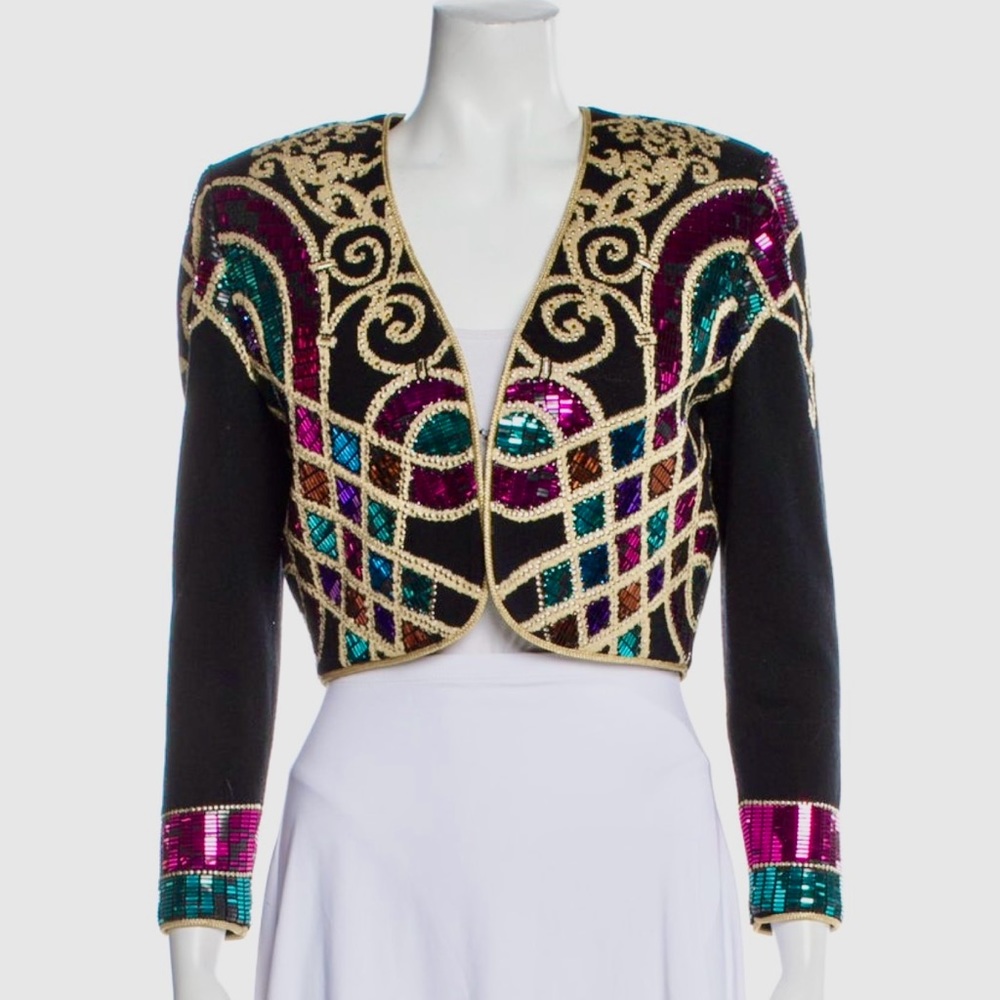 St. John Sequin Evening by Marie Gray Jacket